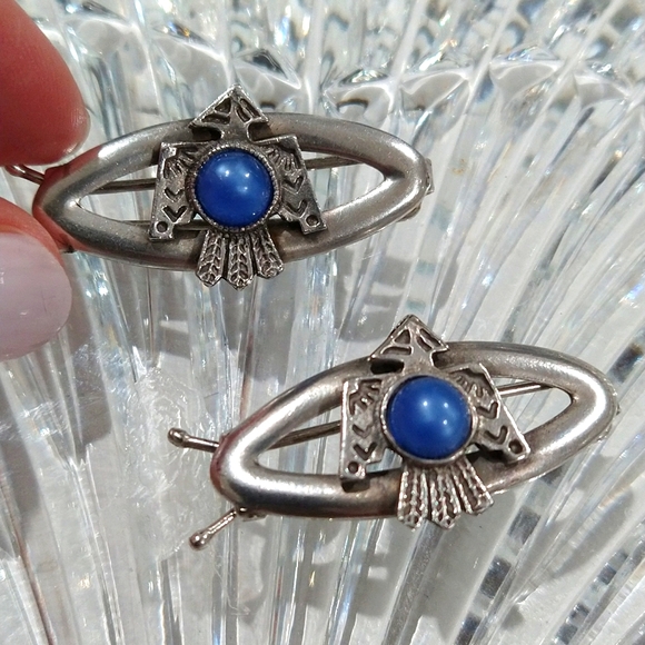 Navajo Thunderbird Barrettes - Picture 5 of 7